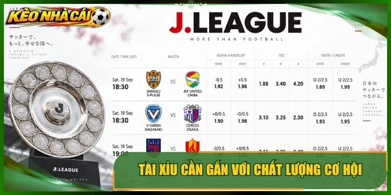 Tài xỉu cần gắn với chất lượng cơ hội